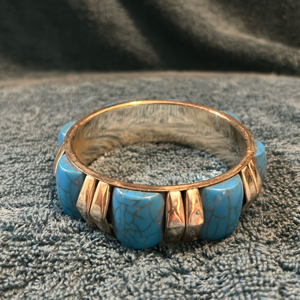 Women’s not real turquoise bracelet